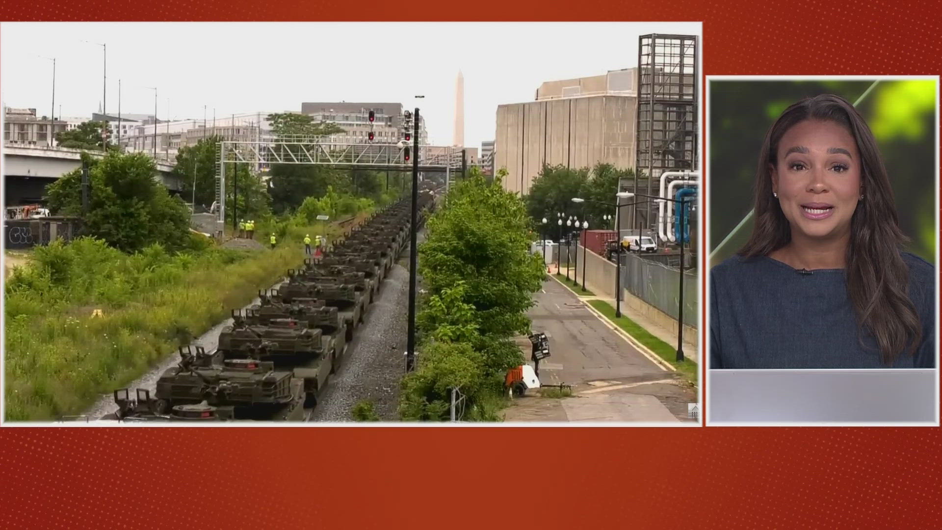 The parade is scheduled for Saturday June 14 to celebrate the Army's 250th anniversary. 