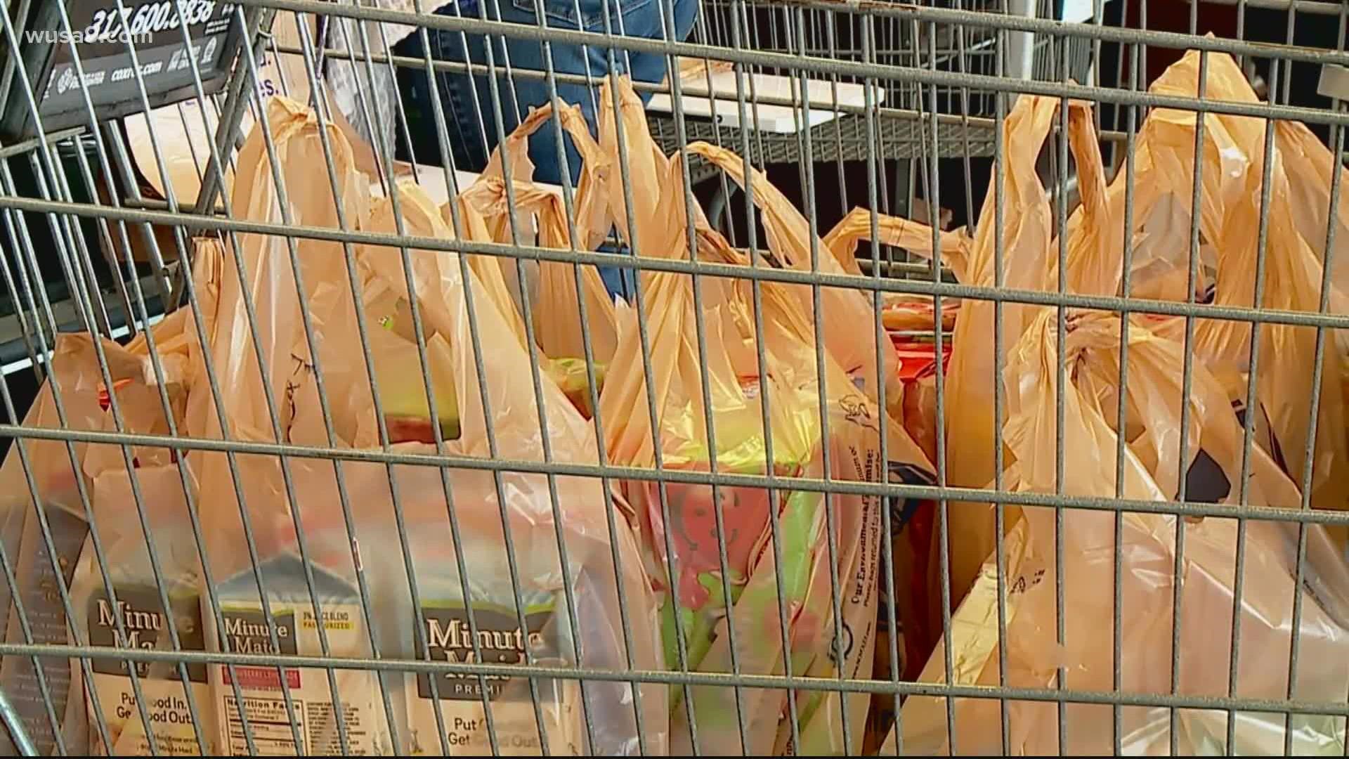 Avoid paying a 5 cent plastic bag tax in these Virginia counties by bringing reusable bags as you shop. WUSA9 spoke to Fairfax County Supervisor James Walkinshaw.
