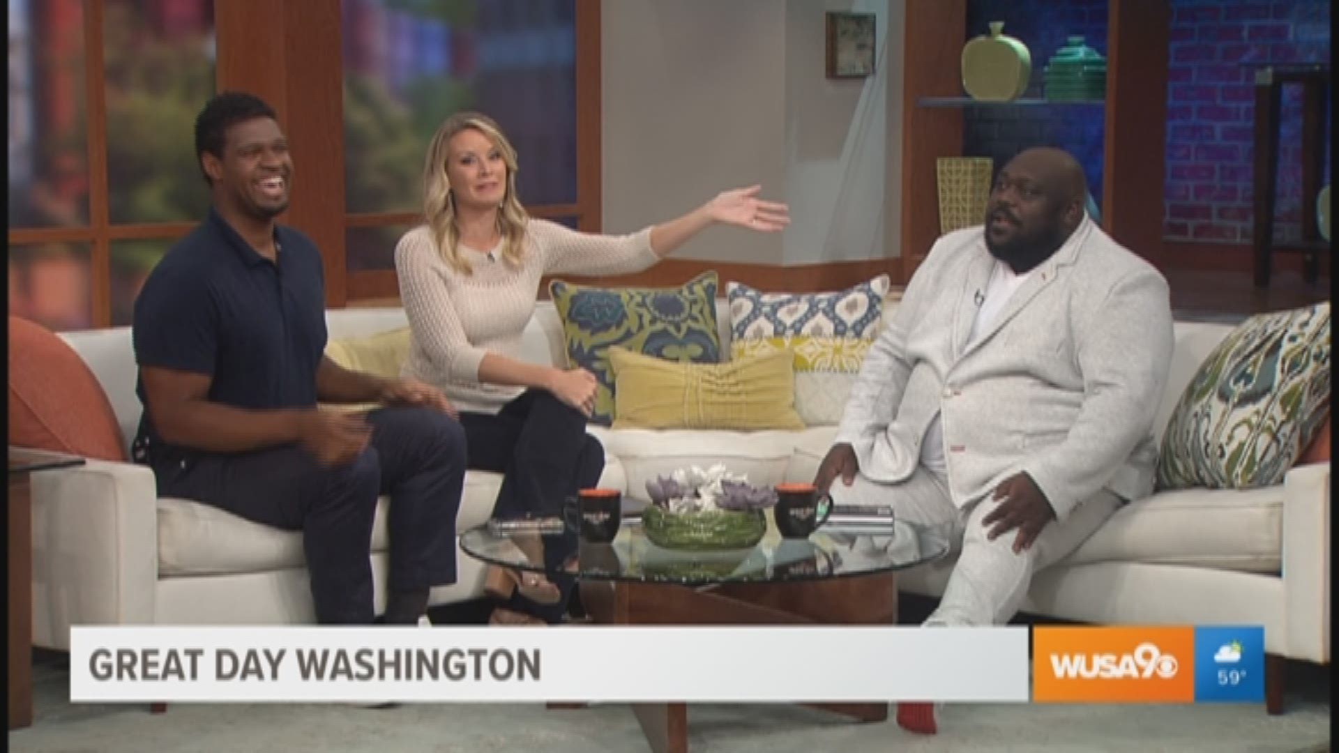 He was just joking but actor/comedian Faizon Love gets into the Morning Mix and hot topics with Kristen and WUSA9's Web Contributor, Marcel Warfield.