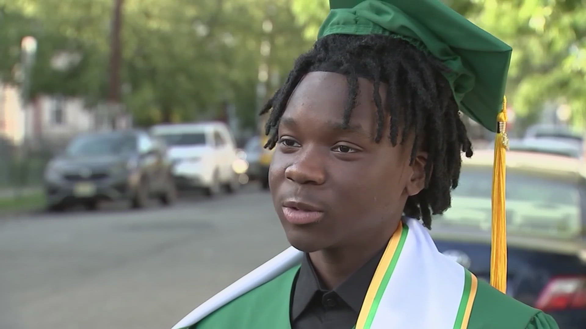 A 17-year-old is getting us uplifted due to his hard work in school that has truly paid off.