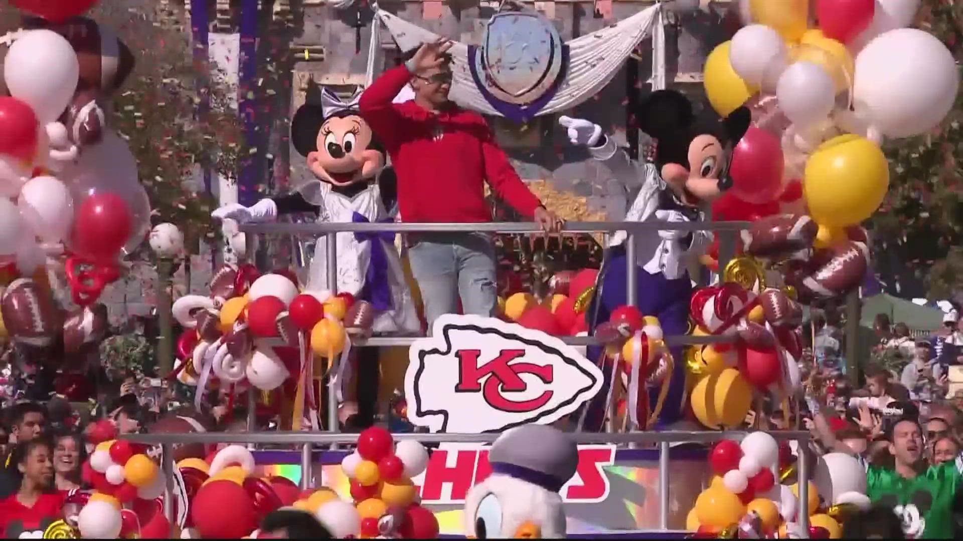 After the Kansas City Chiefs won the Super Bowl against the Philadephia Eagles, the MVP, Patrick Mahomes, decided to celebrate by spending a day at Disneyland.
