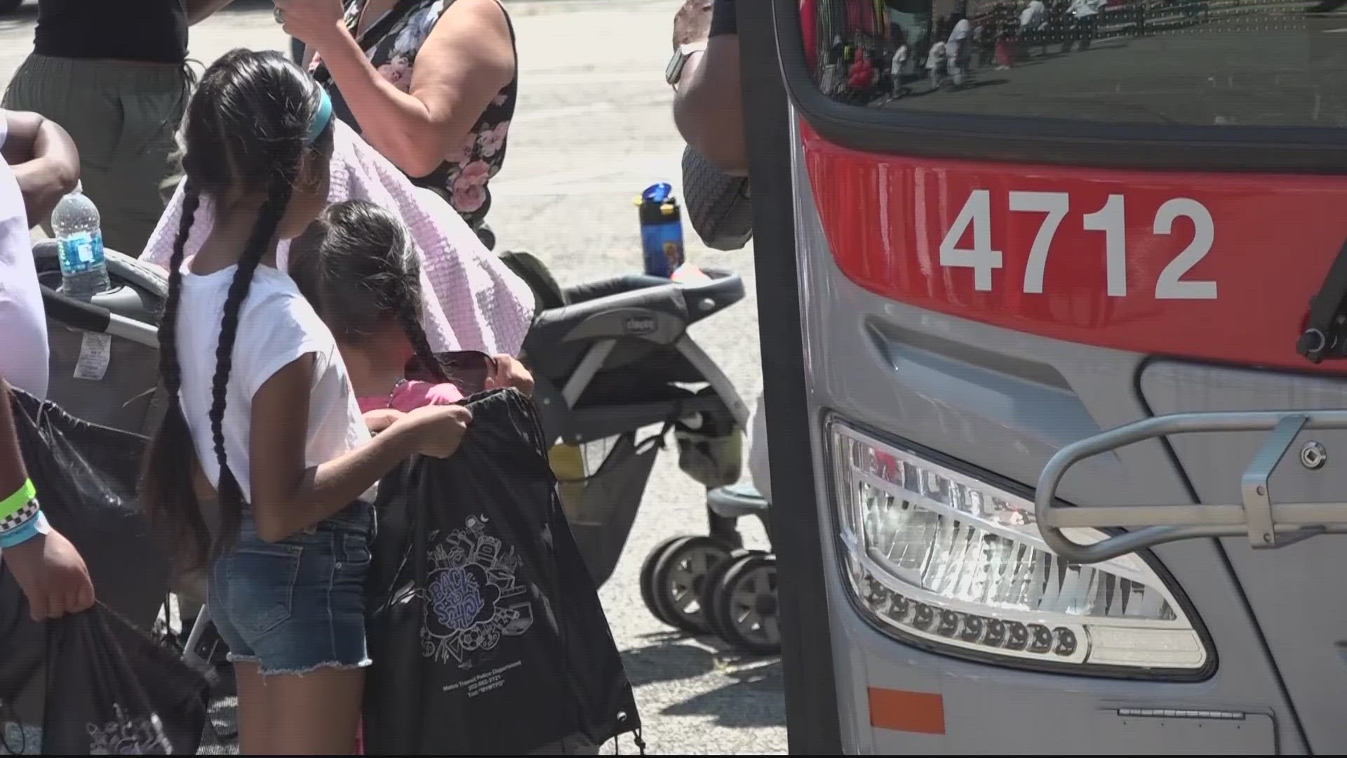 The event was like a welcome back party for the tens of thousands of families, faculty, and educators who rely on the transit system during the school year.