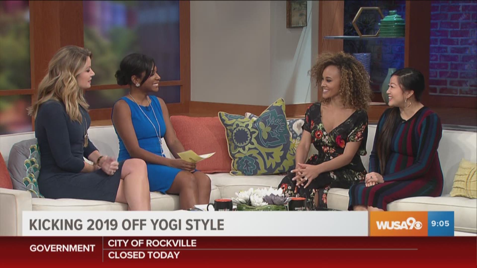 Dreams For Kids DC Executive Director Glenda Smith joined by Ashley Darby from The Real Housewives of Potomac organizes a yoga fitness clinic to start the year off right for kids.