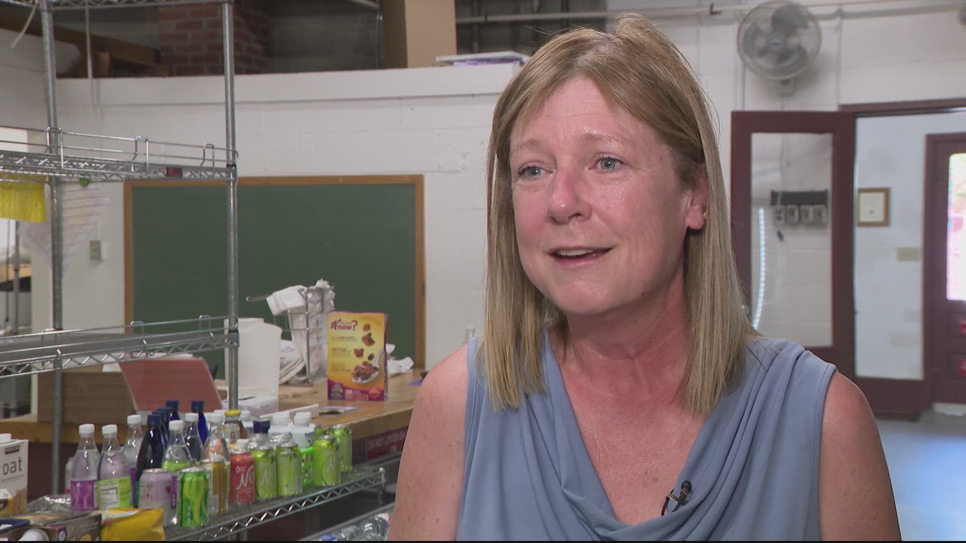 Michele Ott works with Fredrick City residents and their families to help ease the burden of food insecurity.