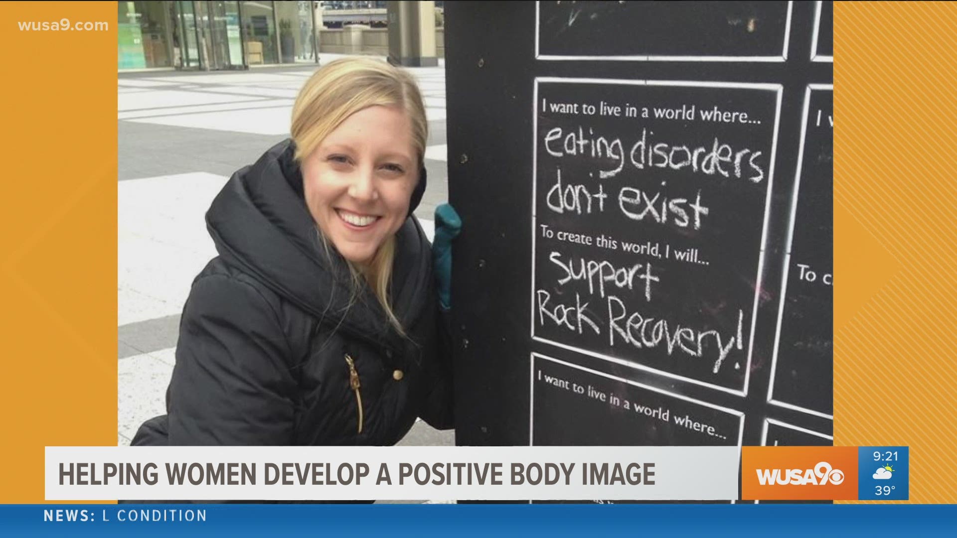 Christie Dondero Bettwy, Executive Director of Rock Recovery shares tips on how women can develop a positive body image.