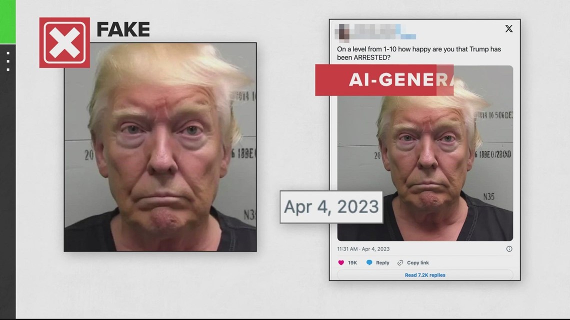 These Donald Trump Mugshots Are Fake | Verify | Wusa9.com