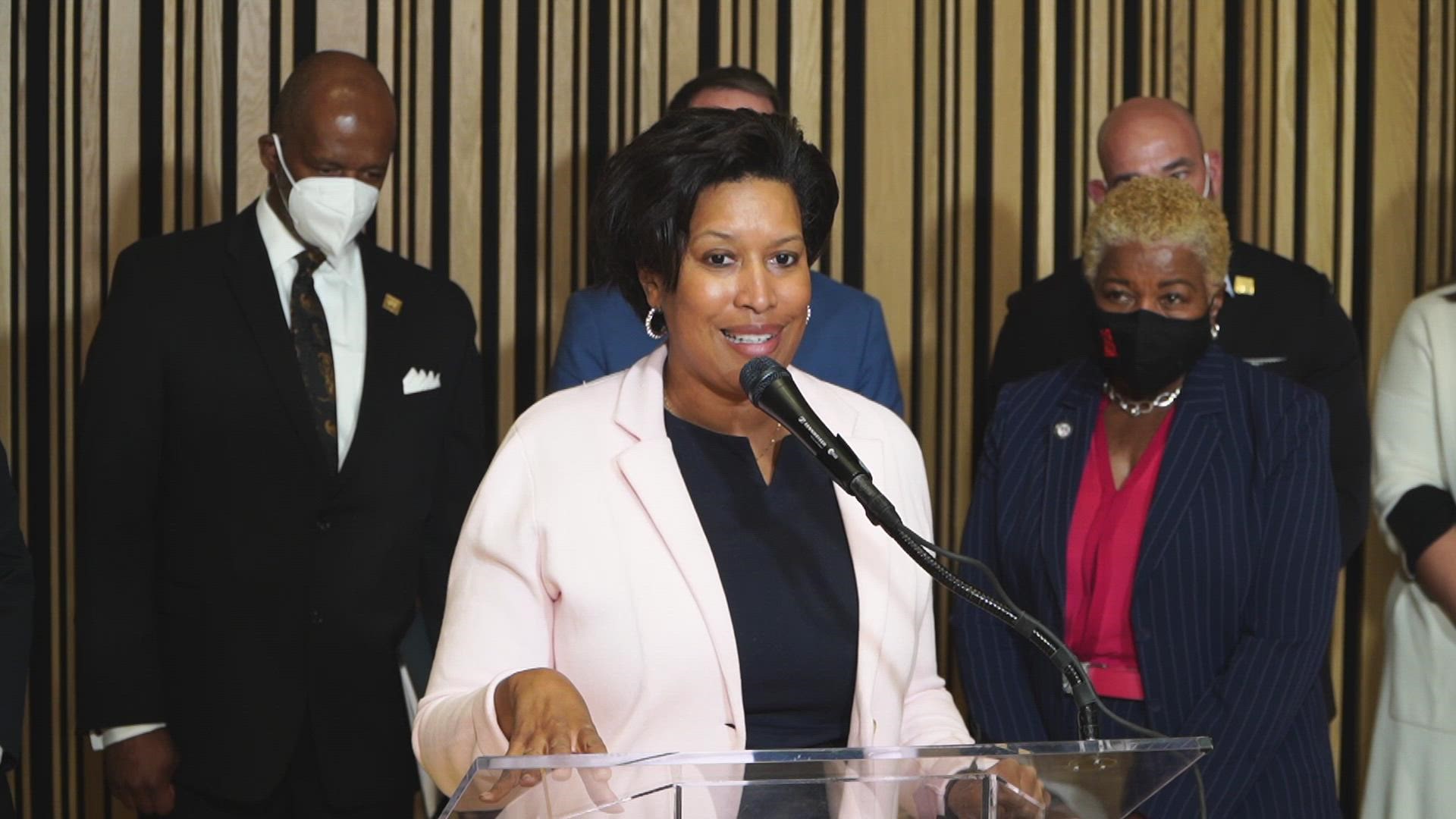 Muriel Bowser's FY2023 budget proposal could be the nail in the coffin for an already-fading dream of the Washington Commanders returning to play in the District.