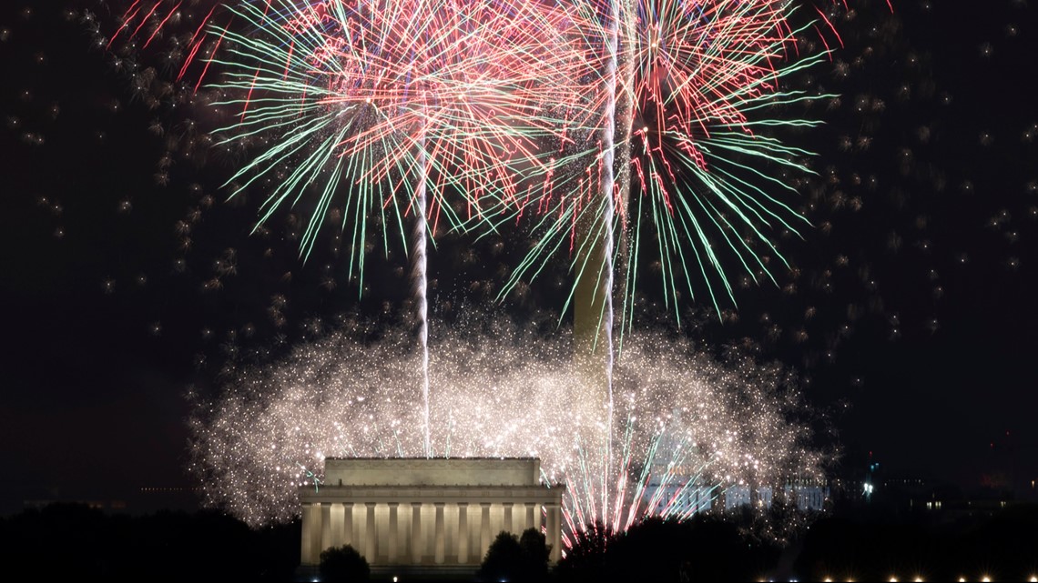 Where to watch 4th of July fireworks in DC