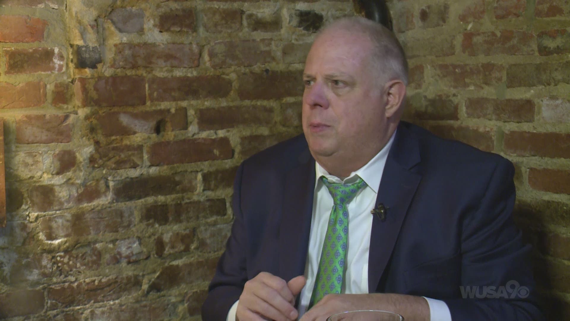 Bruce Johnson sits down with Gov. Larry Hogan to discuss surviving cancer. He says it opened his eyes, and saw folks who had it much worse than him. "It made me realize the important things in life," he said. "It made me realize that life is short."