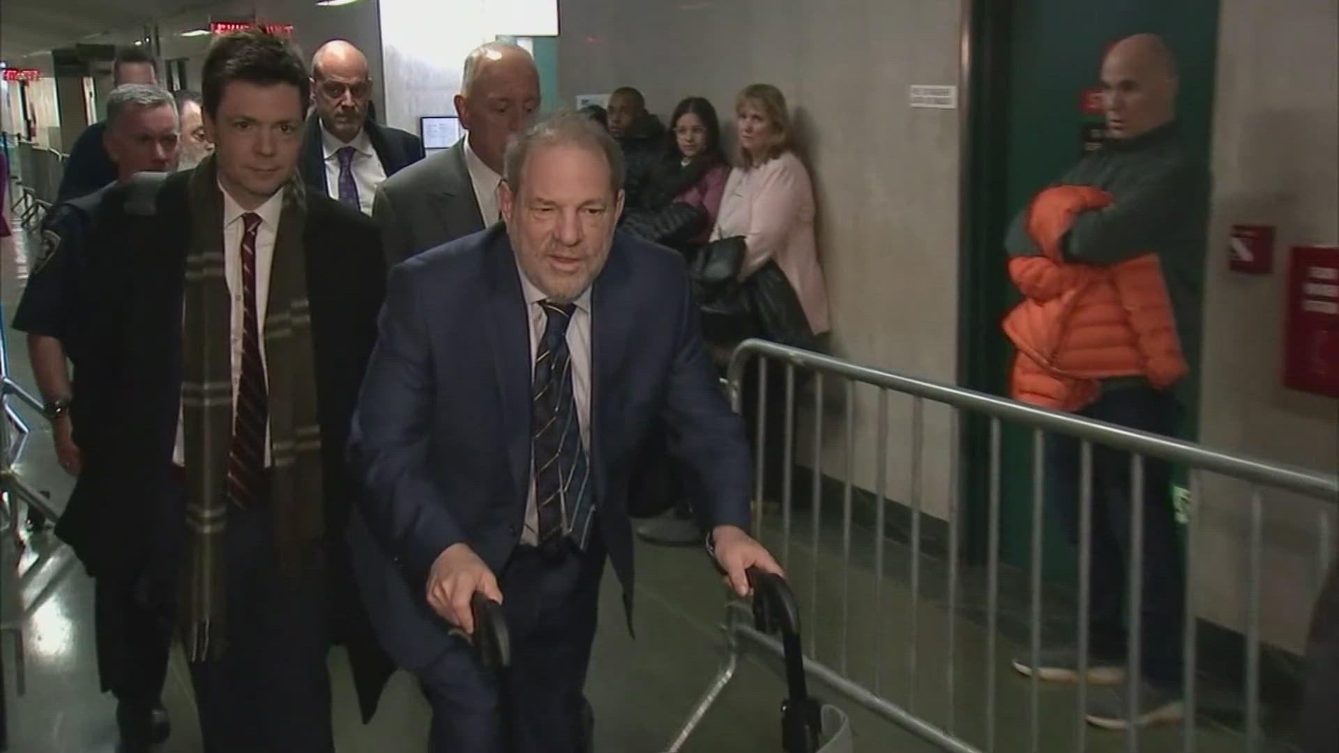While the New York conviction was thrown out, Weinstein will remain in prison because he was convicted in Los Angeles of another rape and sentenced to 16 years.