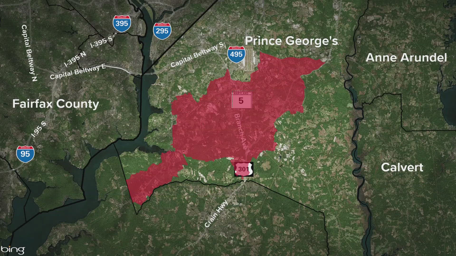 Approximately 110,000 residents in southern Prince George's County are being asked to restrict water use. Here's why.