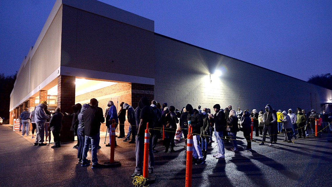 Early Voting Results 2020, Maryland's First Day, Record Numbers | Wusa9.com