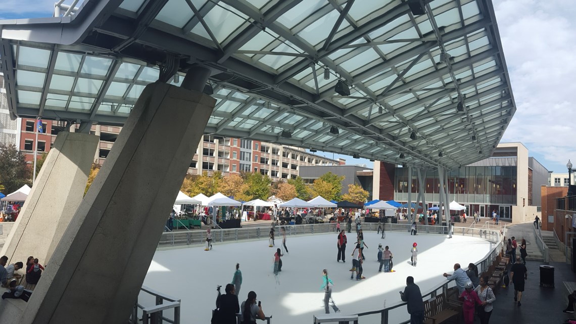 Outdoor ice skating in October in Maryland?