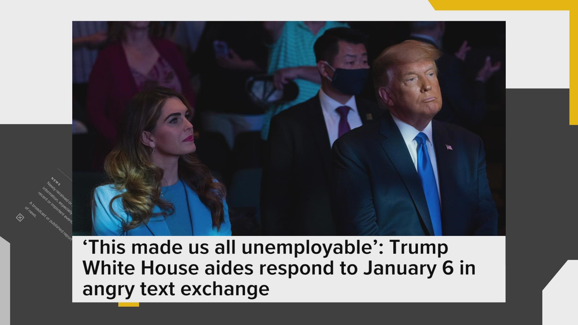 Trump aides angry Jan. 6 texts, Pop-culture Burger King closes | Open Mic |  wusa9.com