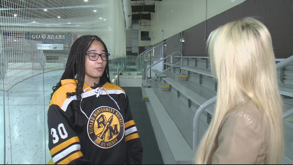 Get Uplifted: High schooler is a star female hockey player, encourages others to give it a try