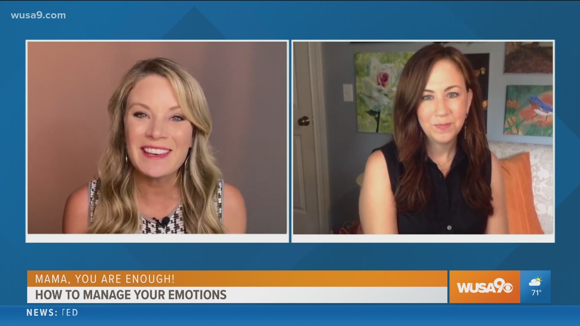 Dr. Claire Nicogossian, author and therapist offers some tips on managing your emotions during trying times.