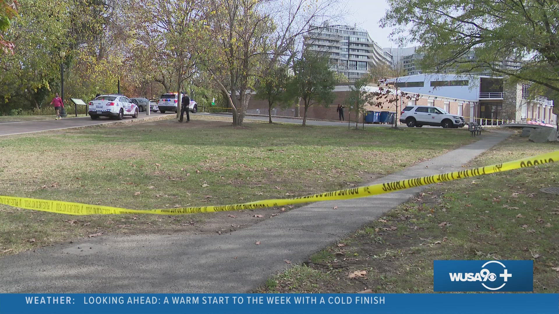 When the fireboat arrived, they located a man in the water. DC Fire and EMS told us the victim was deceased when they arrived.