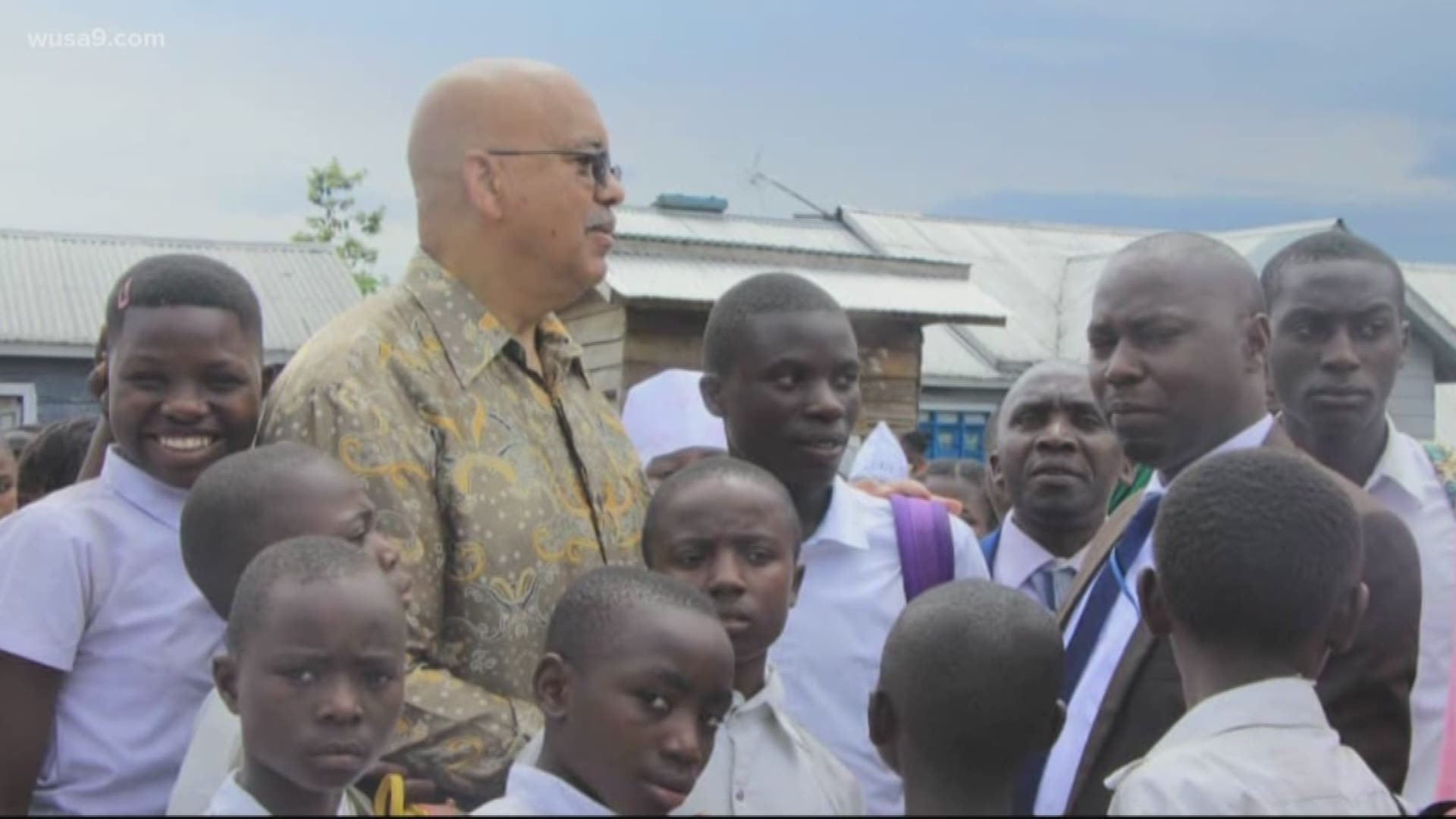 Pastor Weaver is seeking support to help fund the education of hundreds of children at a school named after him in the city of Goma.
