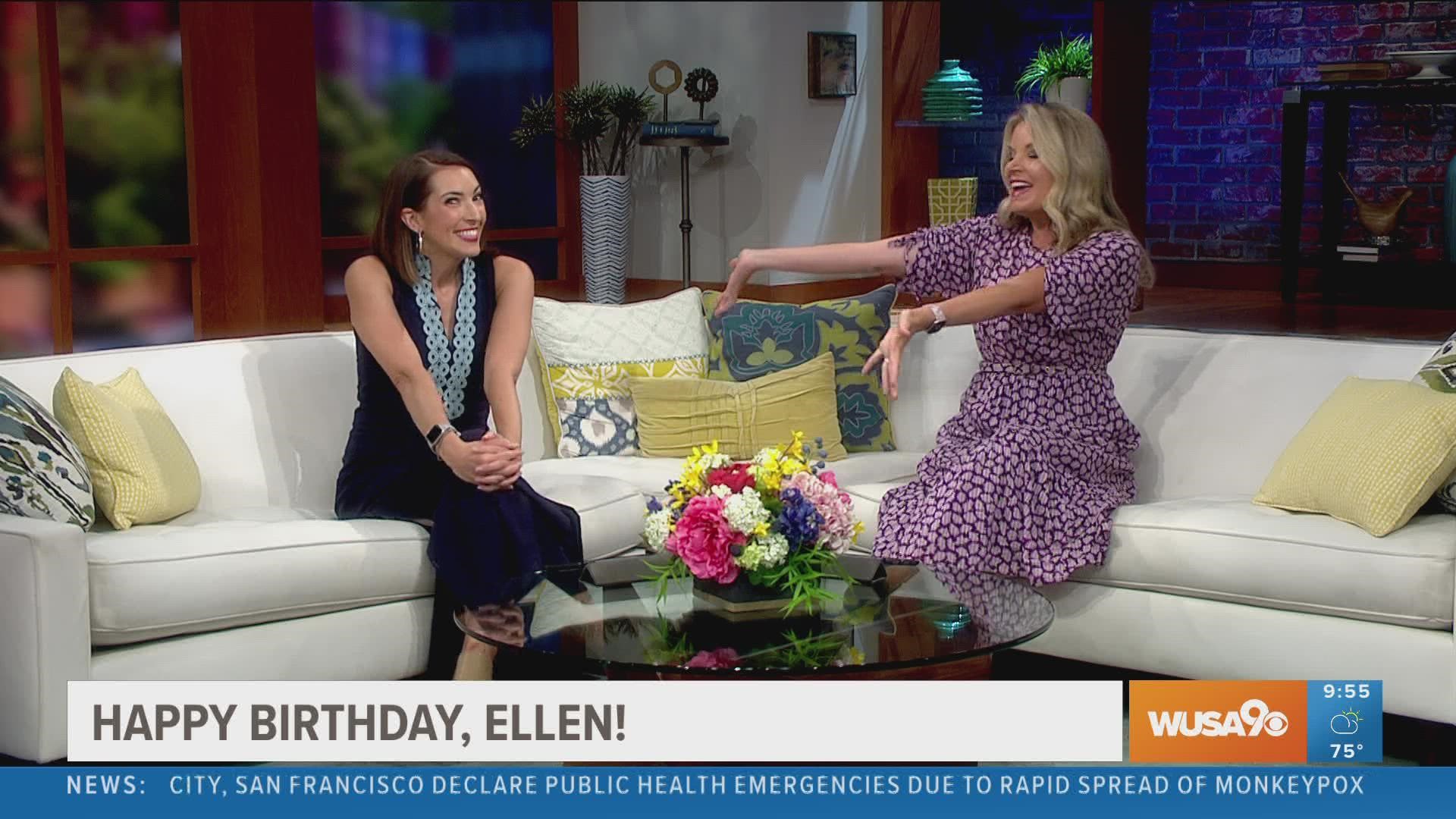 Here at Great Day Washington we love birthdays and so we give a happy birthday shoutout to our co-host Ellen Bryan!!!