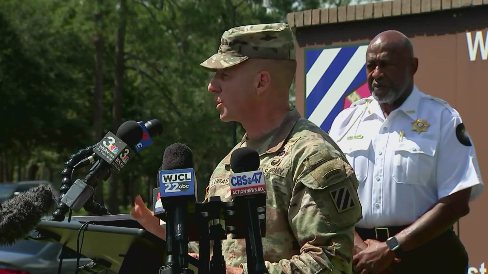 28-year-old Sgt Quornelius Radford allegedly used a personal firearm during the shooting. 