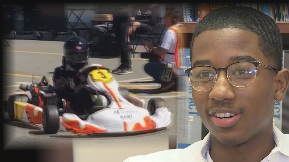 NASCAR driver Rajah Caruth returns home to launch STEM racing program at DC Public Library