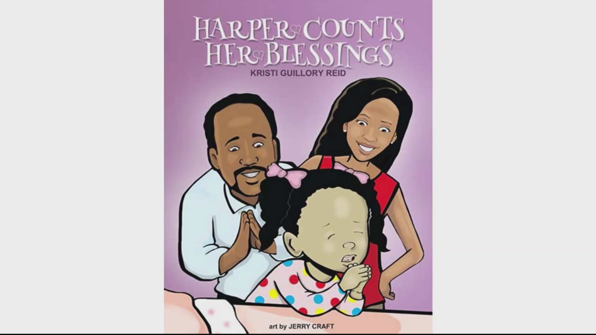 The Alexandria mother's book, "Harper Counts Her Blessings," spotlights an emotion we sometimes take for granted.