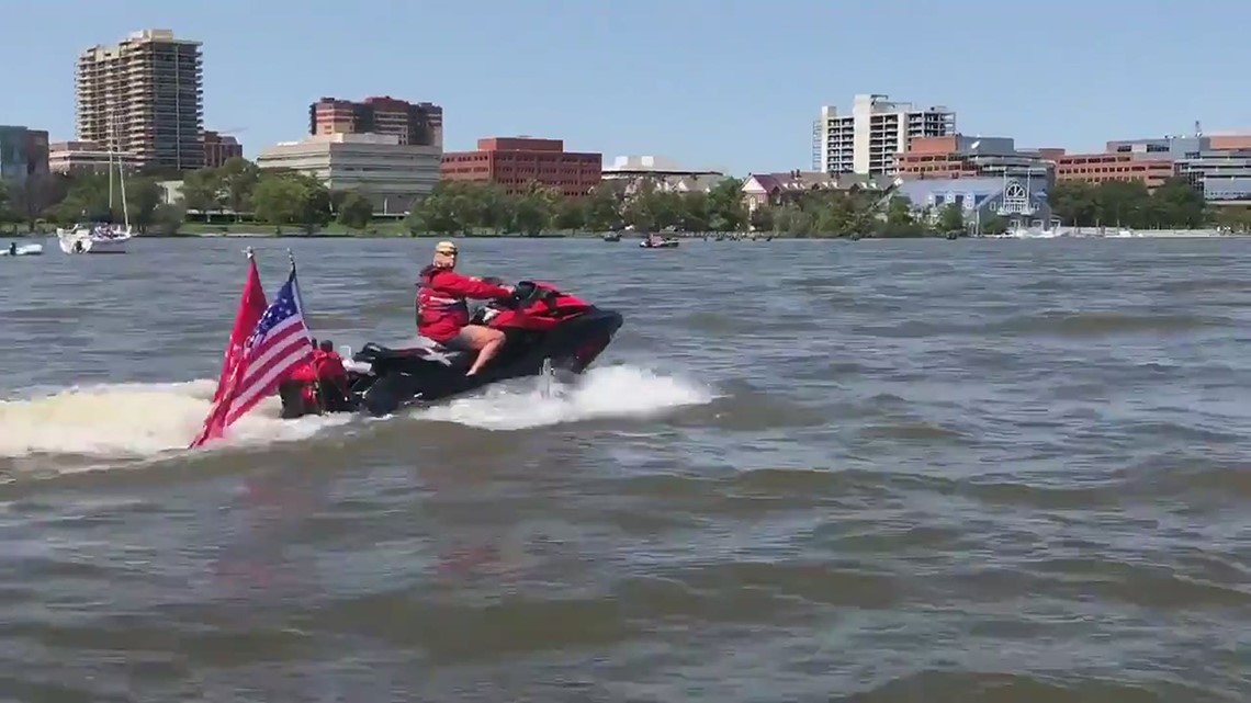 Trump Flotilla Potomac River Virginia Washington DC | wusa9.com