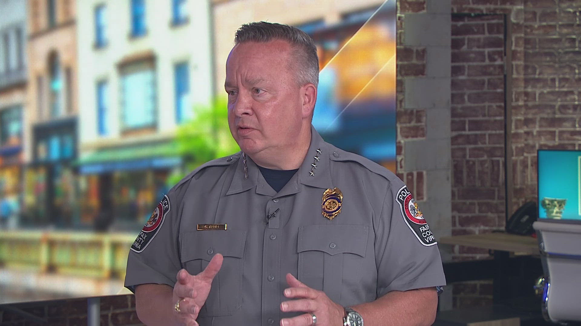 Chief Kevin Davis assured public safety amid global tensions.