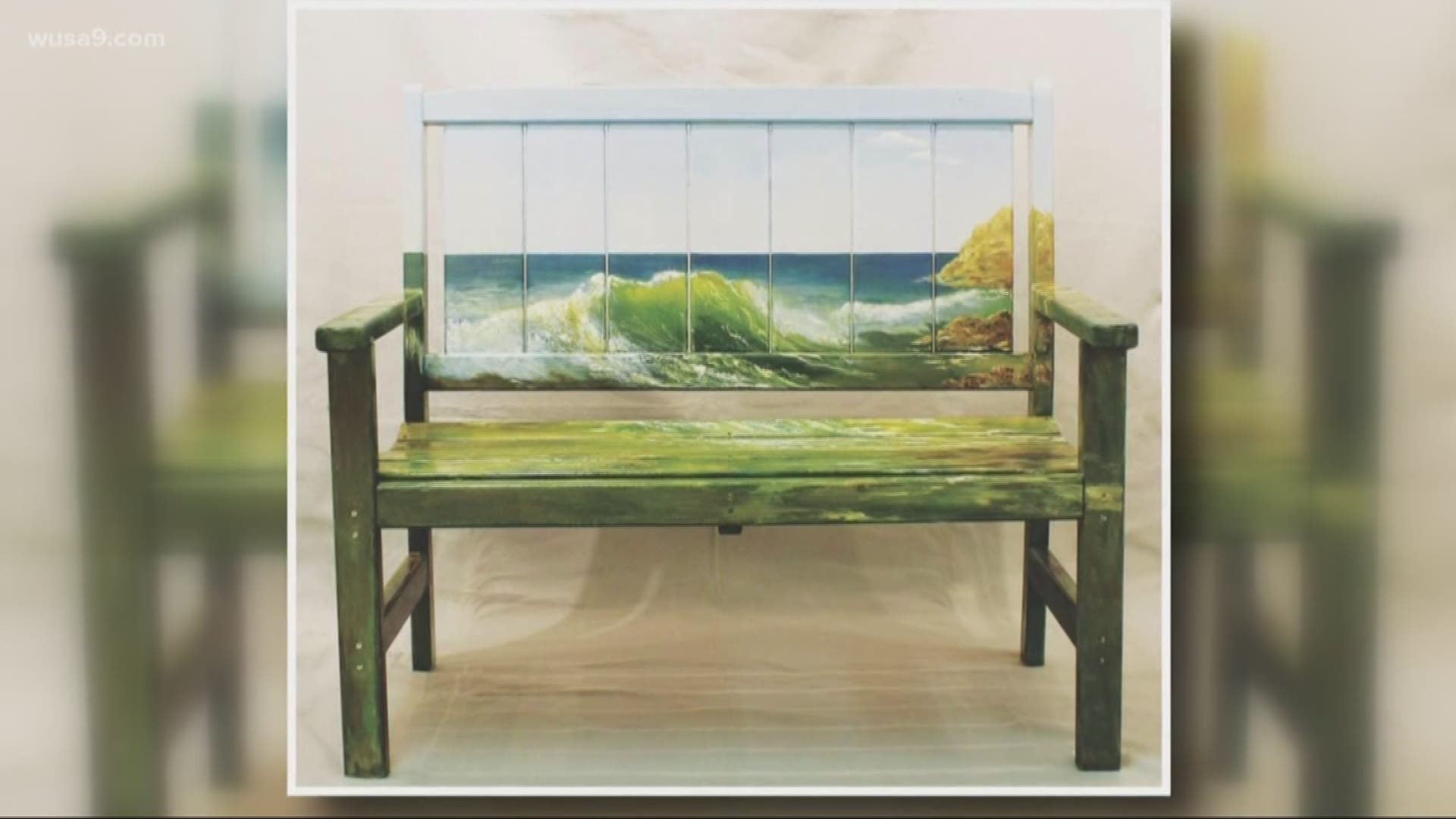 Mike Wise heads over to Vienna, VA to investigate the thefts of two benches painted by local artists.