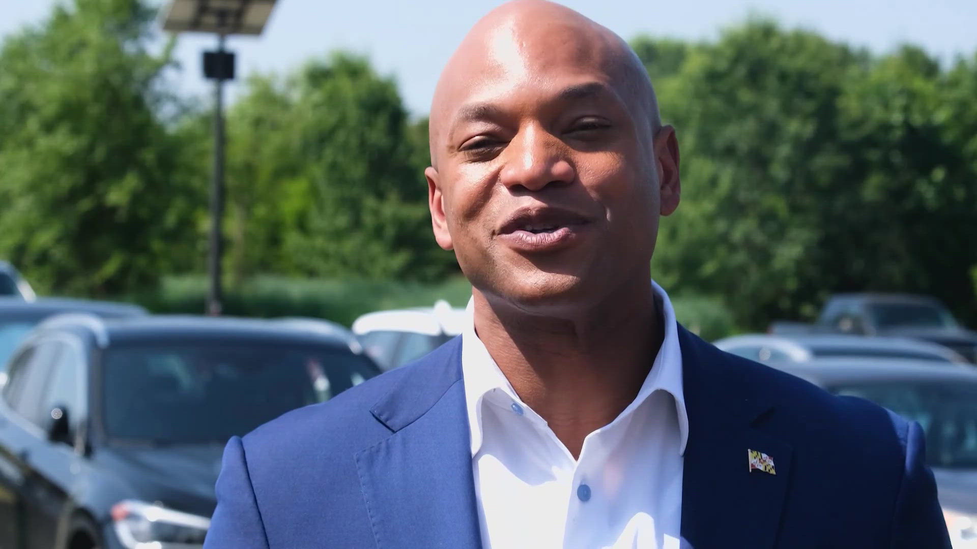 Gov. Wes Moore has unveiled a new historical marker in Maryland. 