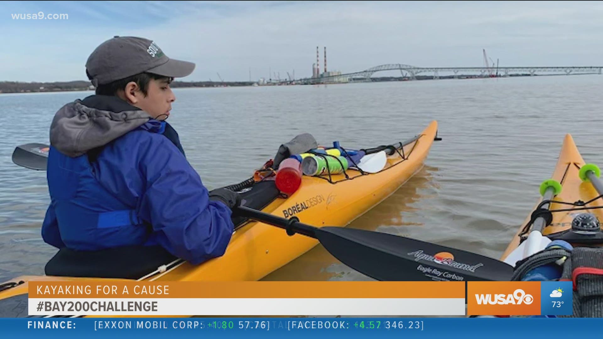 Hearly Mayr and his 13-year-old son, Andreas go on a 12-day, 200-mile traverse of the Chesapeake Bay to help those that are food insecure due to the pandemic.