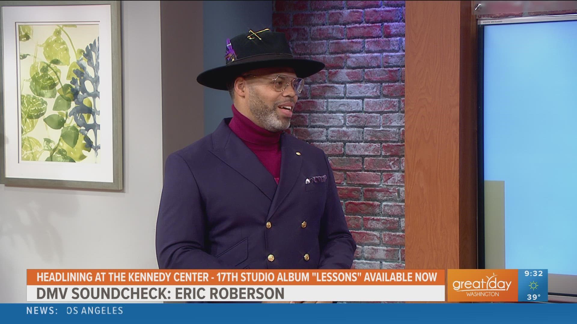 Kristen and Ellen caught up with GRAMMY-nominated singer/songwriter/producer Eric Roberson.  He performed the new single "Start All Over Again".