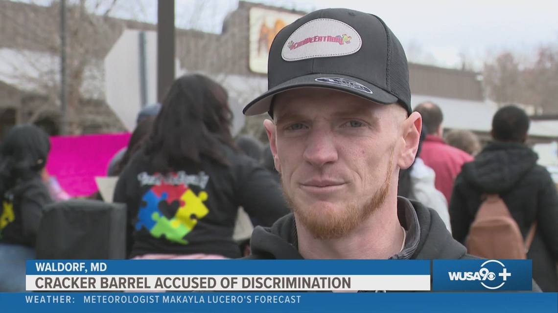 Protest Outside Maryland Cracker Barrel Where They Say Special Needs ...