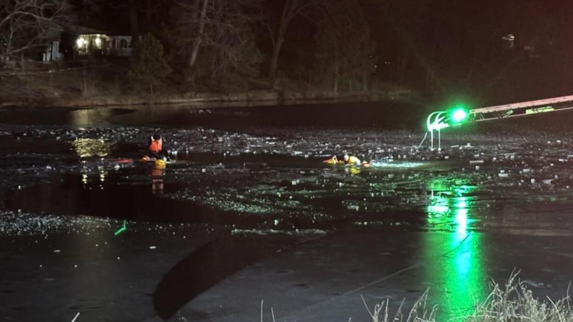 18-year-old driver killed, 2 others injured after car crashes into pond ...