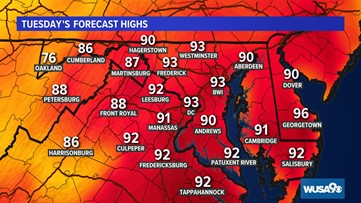 Hazy skies from Canadian wildfires