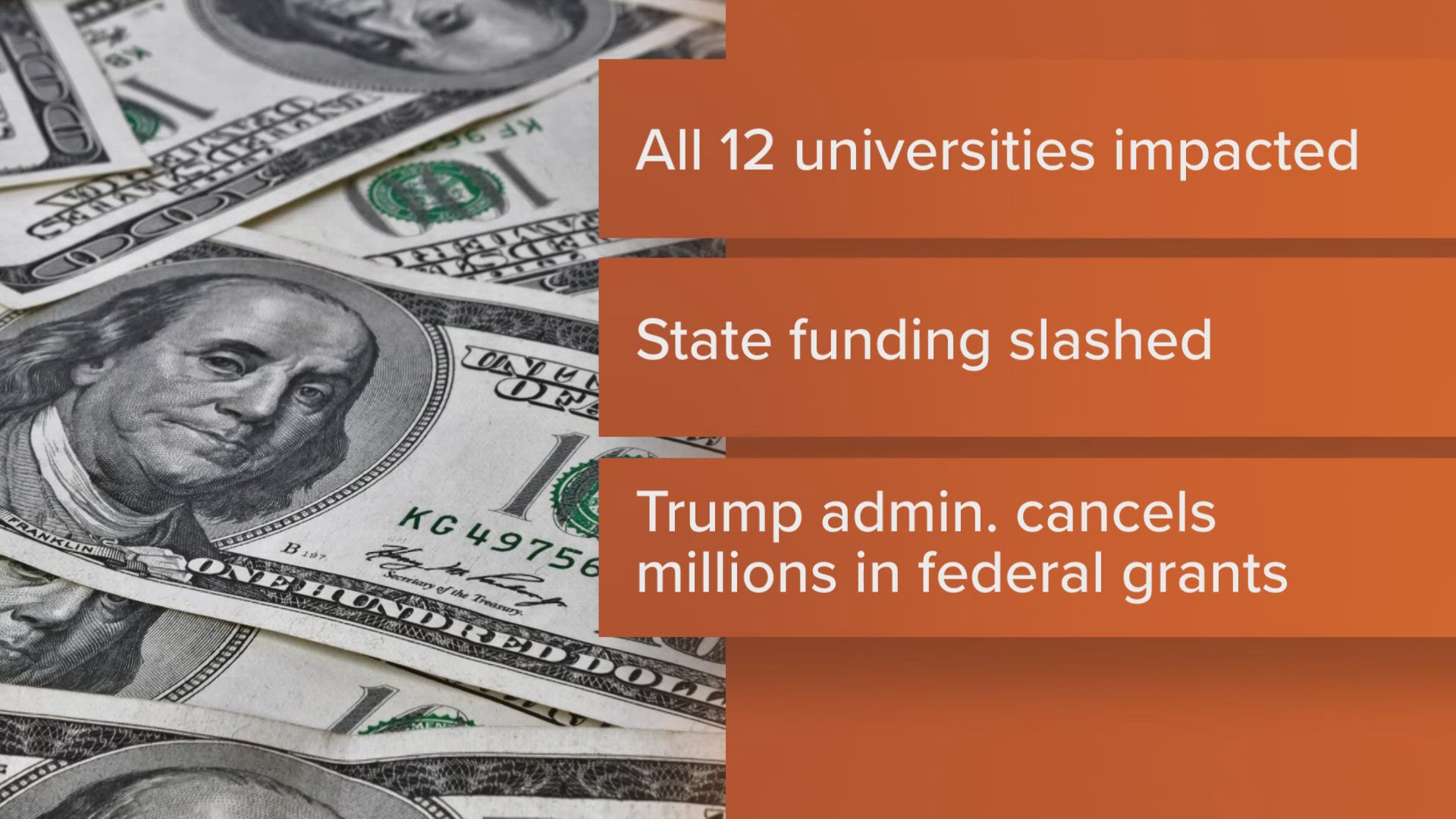 They are dealing with major funding shortfalls. 