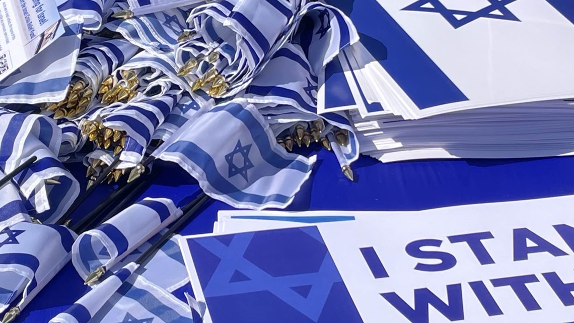 北美犹太联合会在华盛顿举办“以色列大游行”集会