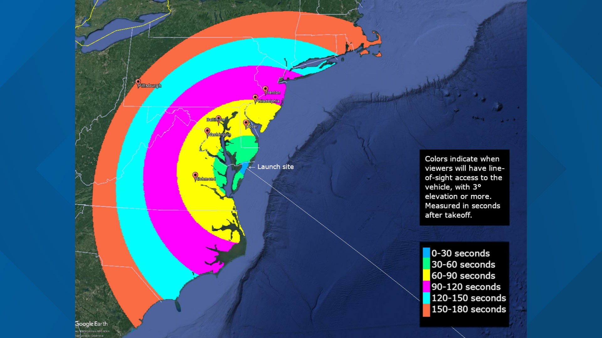 NASA rocket launch visible in the DC region | wusa9.com