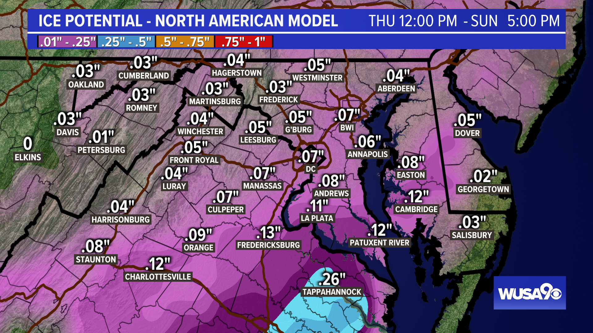 Possible snow Wednesday in D.C., Maryland and Virginia | wusa9.com