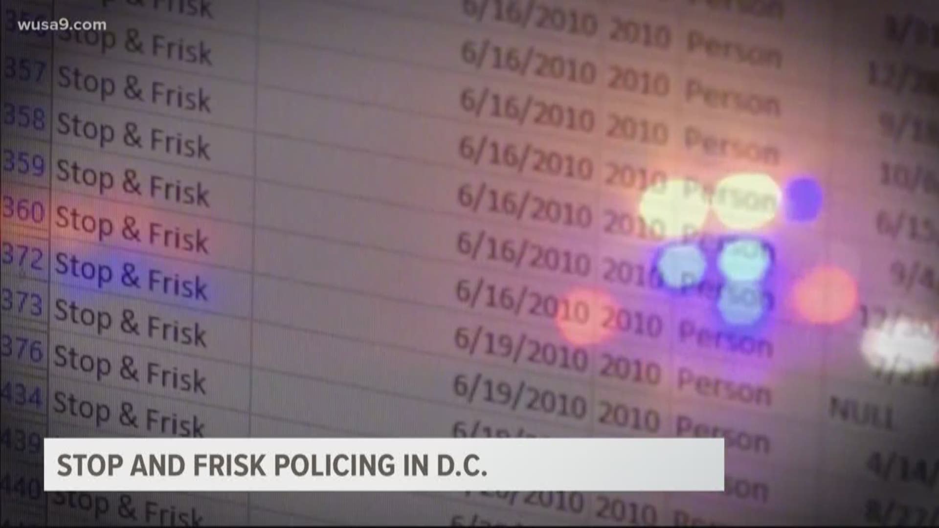 D.C. mayor Muriel Bowser, says it will take $500,000 to fund a new stop and frisk data collection system in the District.