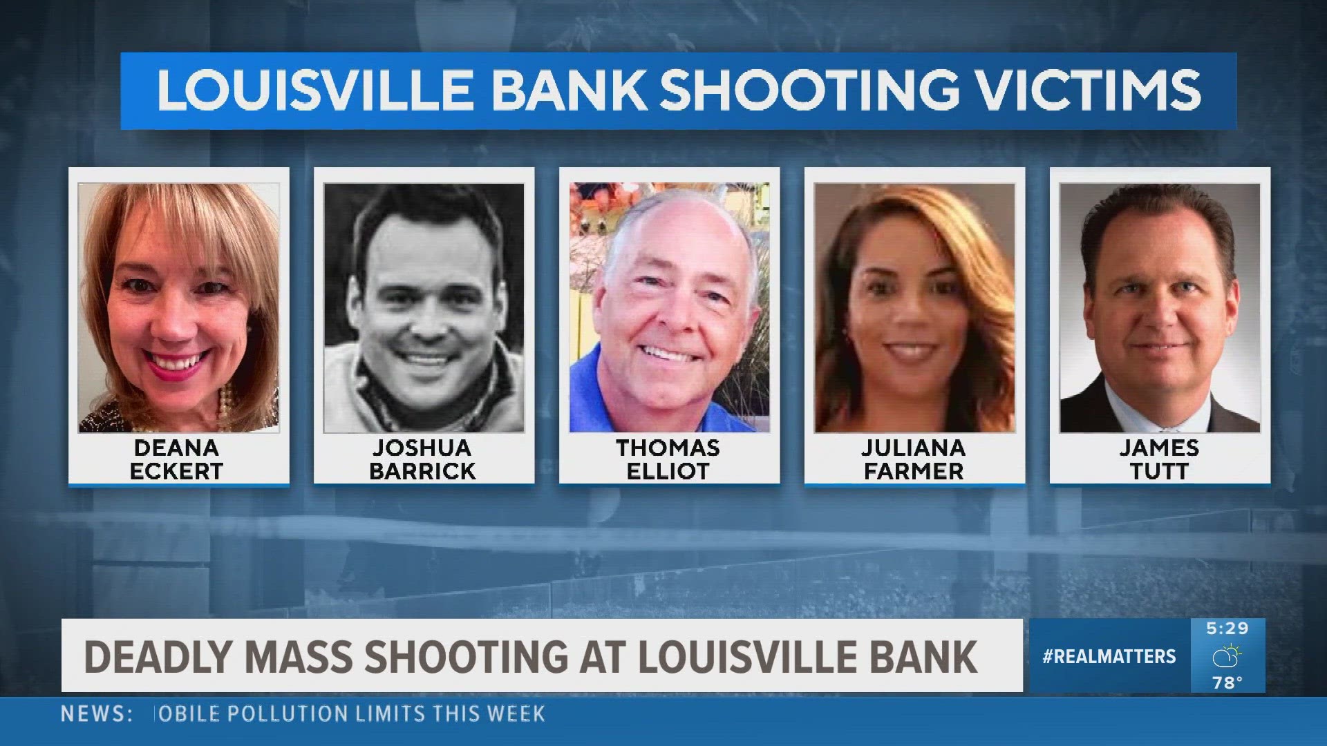 The gunman in a shooting rampage at a bank purchased an AR-15 rifle legally a week ago and used it to "target" his victims, the Louisville police chief said Tuesday.