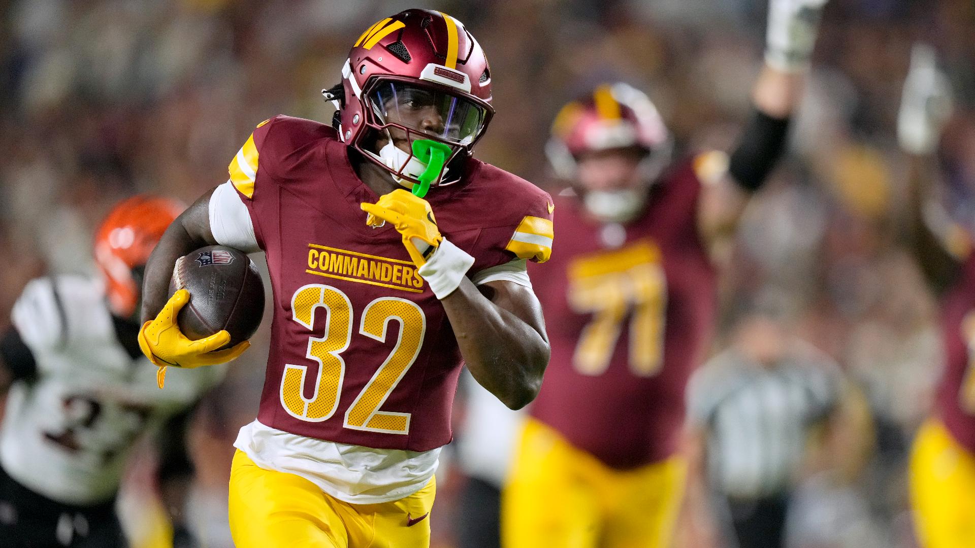 Robinson was excused from Wednesday's practice and was not present at the Commanders' preseason game Monday