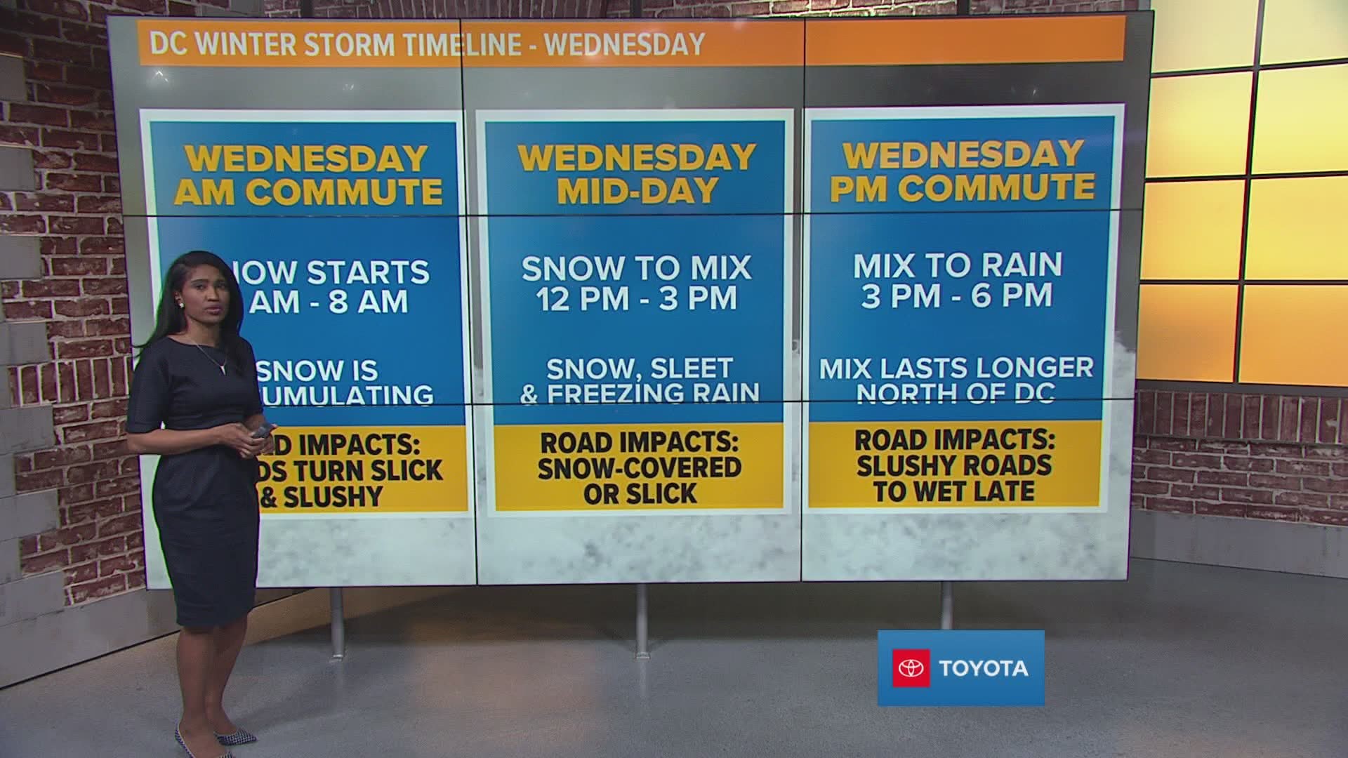 Snow is headed our way Wednesday.