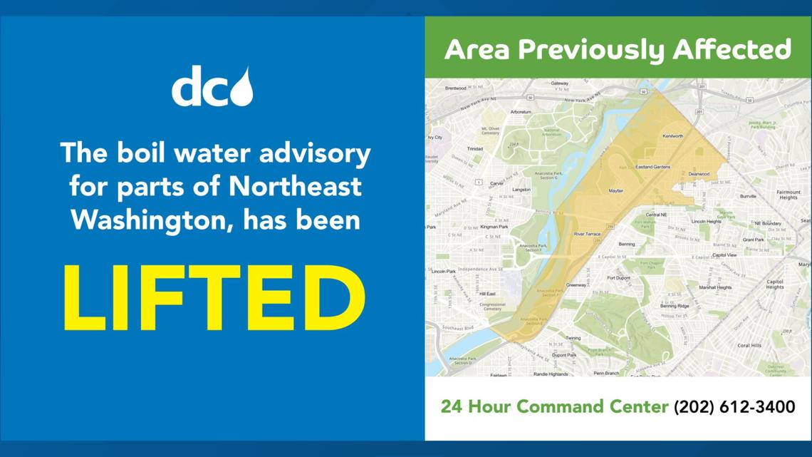 Boil Water Advisory issued for Northeast DC residents | wusa9.com