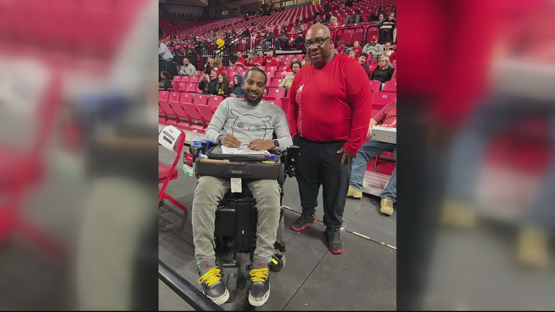 He's not only graduating from University of Maryland. He was elected to deliver the commencement speech at the Phillip Merrill College of Journalism.