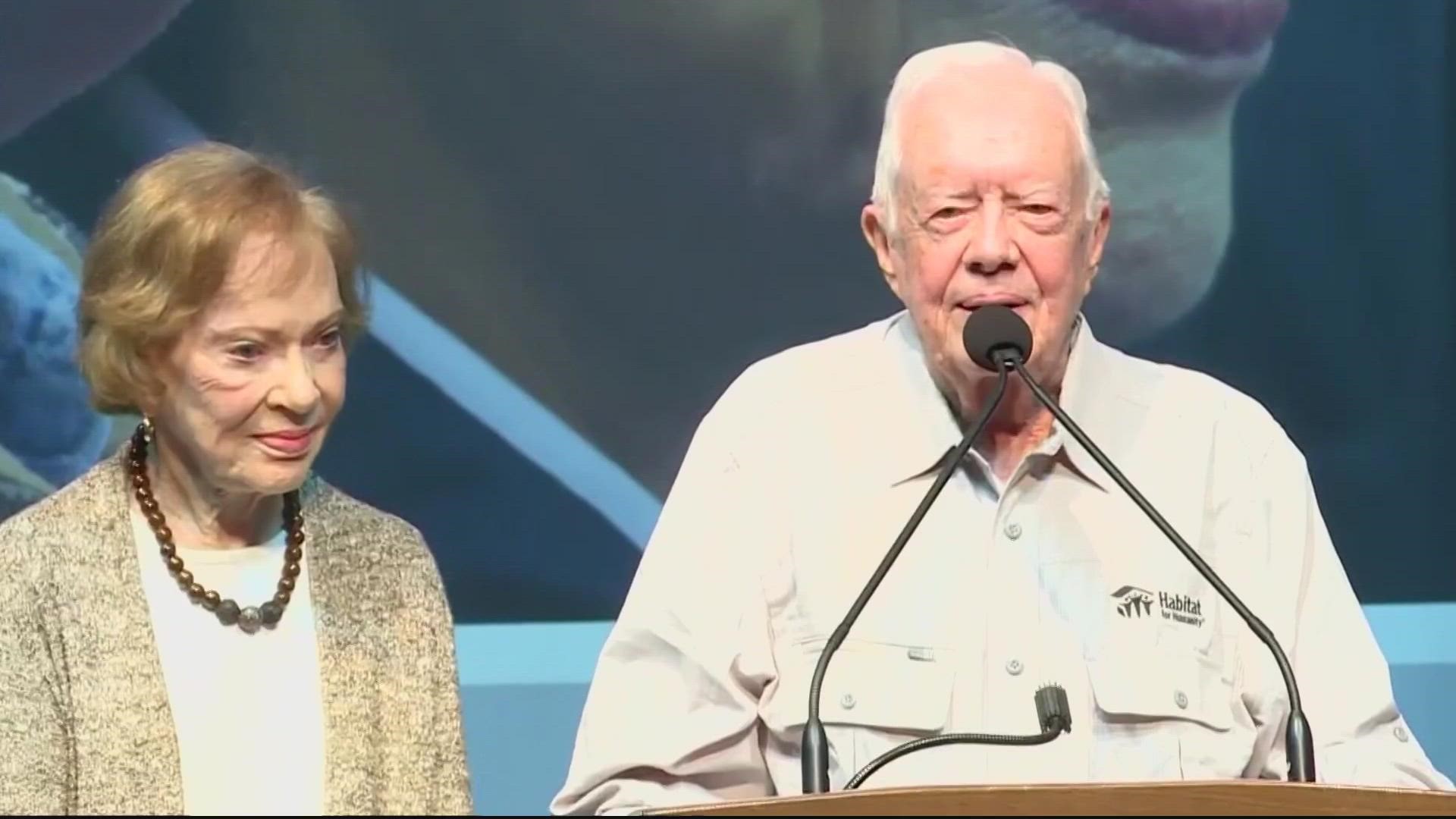 Former President Jimmy Carter, who at 98 years old is the longest-lived American president, has entered home hospice care in Plains, Georgia.