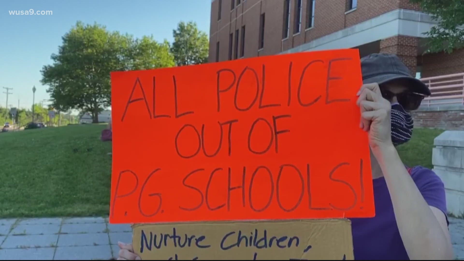 Board of Education under pressure from protesters to get police out of schools while some parents worry who will prevent the next mass shooting.