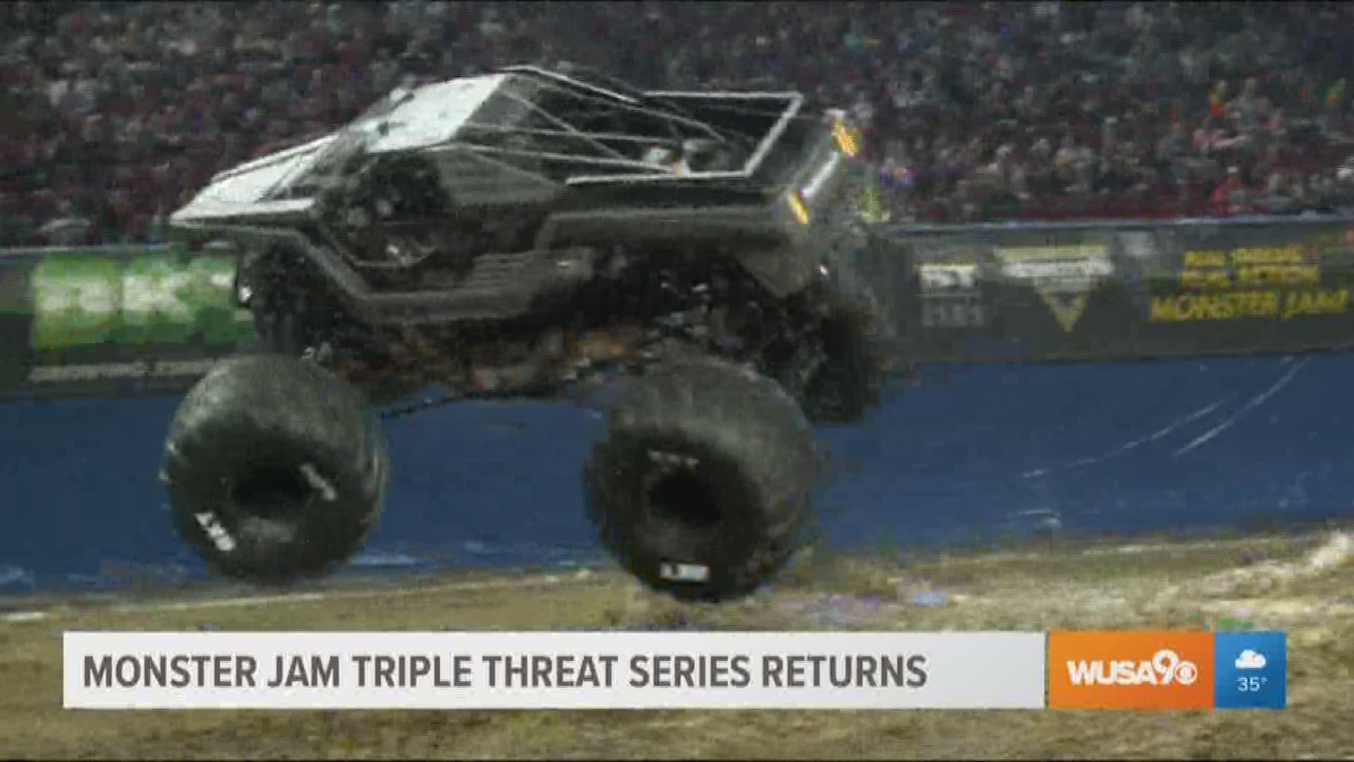 Monster Jam Triple Threat is this weekend at Capital One Arena. Driver Bernard Lyght tells us what to expect from the thrilling show!