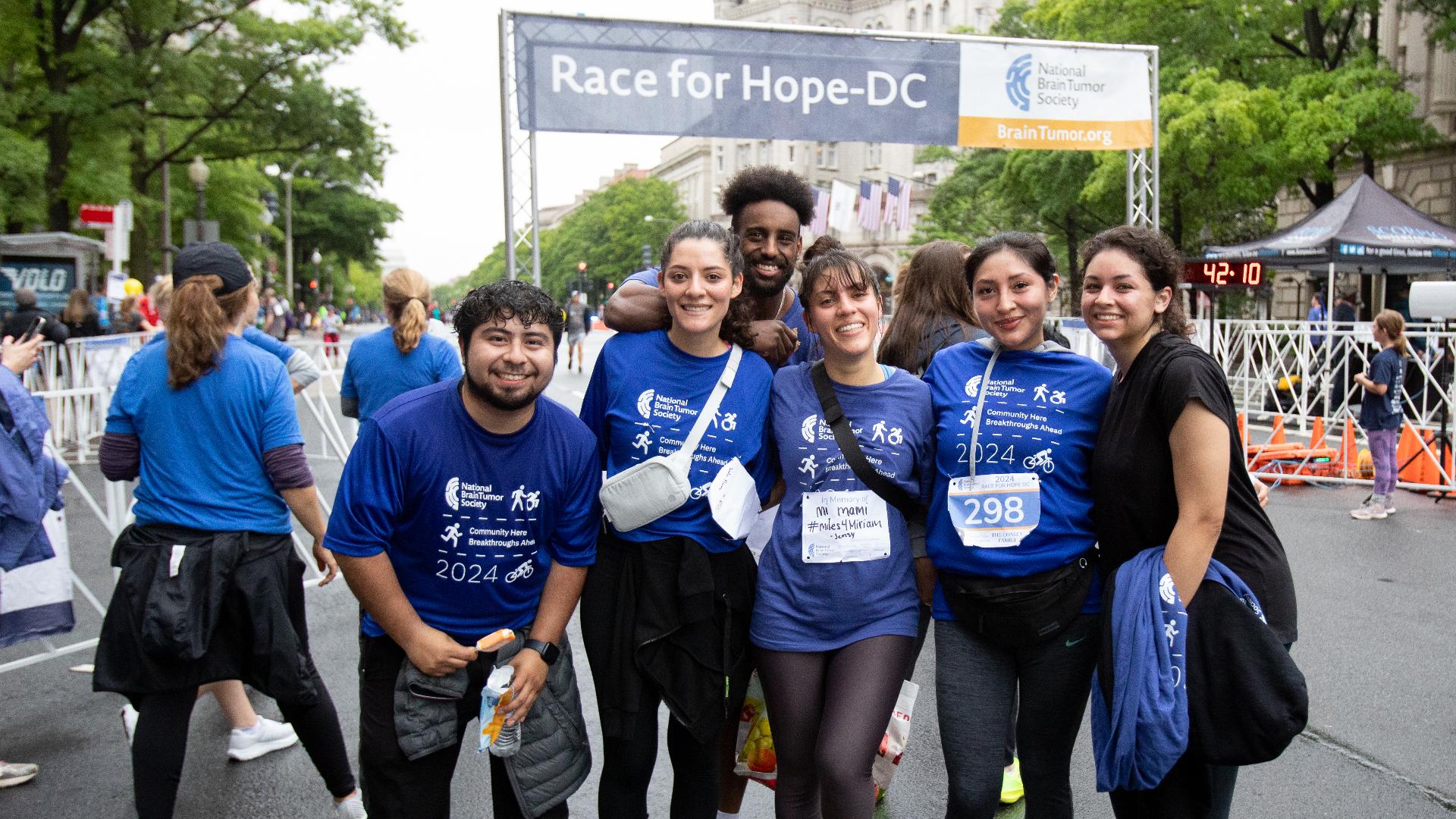 Gizelle Bryant from the Real Housewives of Potomac partners with the National Brain Tumor Society to raise funds at the Race for Hope DC.