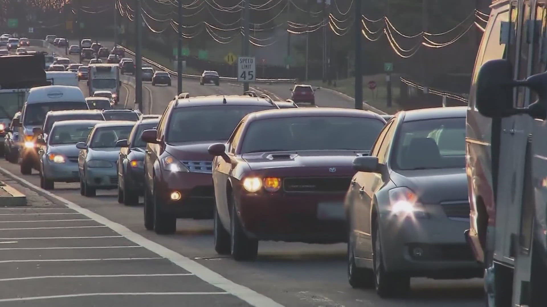 A NEW STUDY FROM THE ANALYTICS FIRM -- STREETLIGHT DATA -- SHOWS THAT DISTRICT TRAFFIC IS NOW SLIGHTLY WORSE THAN WHERE IT WAS PRE-PANDEMIC